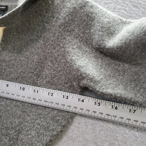 Guess Women Sweater Dress‎ gray Lambswool Blend Long Sleeve READ - Picture 6 of 10